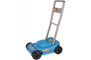 Nagy játék fűnyíró (piros/zöld/kék), 60 cm