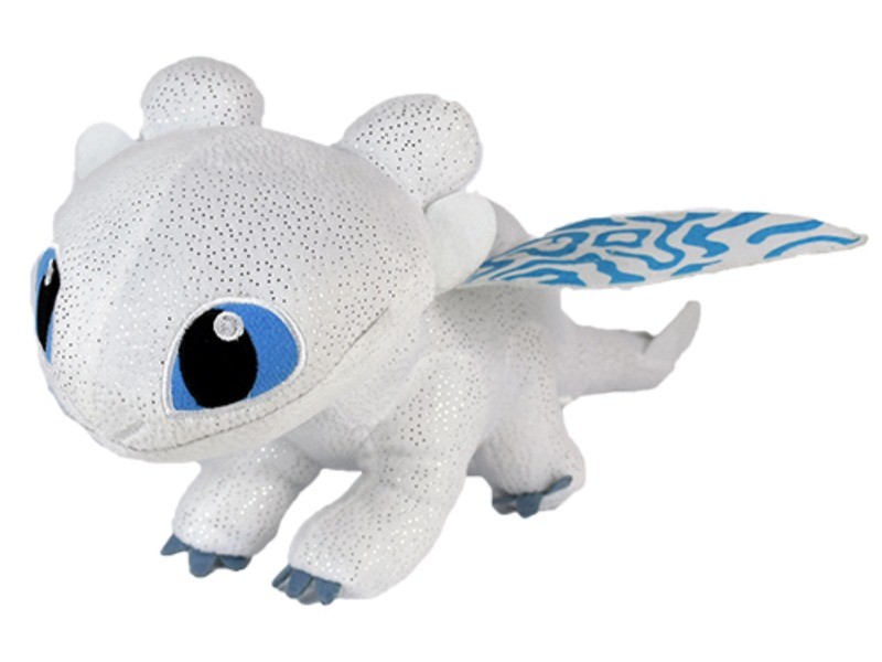 Fluoreszkáló plüss sárkány – Fogatlan vagy Fényfúria