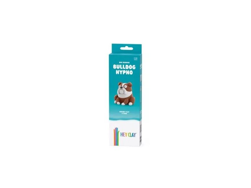 Hey Clay gyurma szett – Bulldog figura