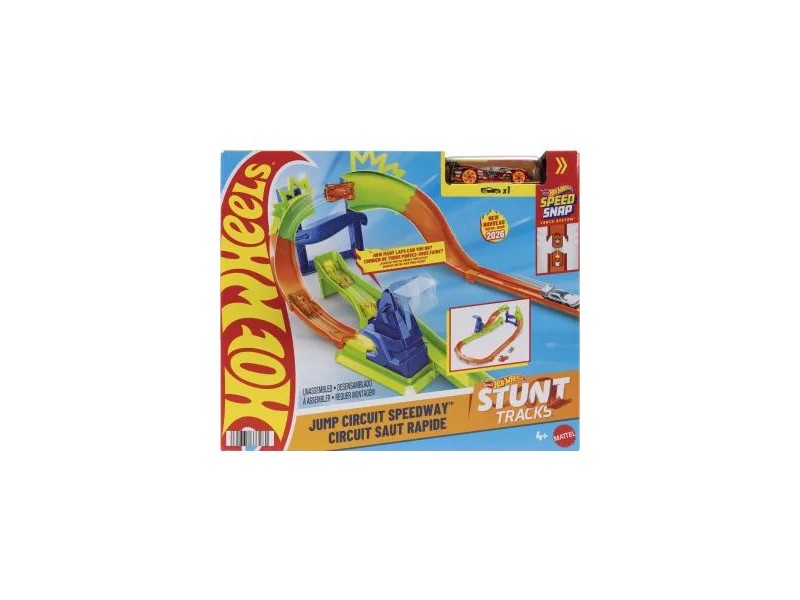 Hot Wheels körverseny pályaszett ugratóval és kisautó