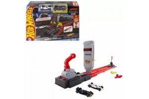 Hot Wheels F1 Célegyenes pálya – 2 db 1:64 kisautó