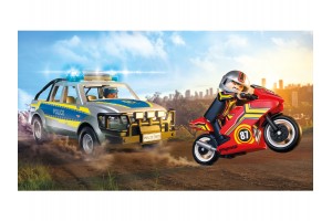 Playmobil Rendőrségi üldözés kisteherautóval