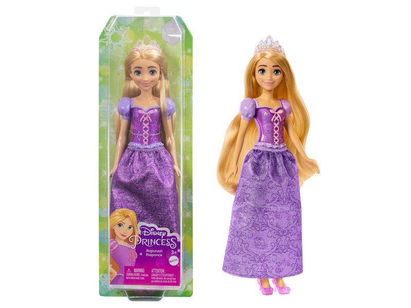 Disney Aranyhaj csillogó hercegnő baba fésülhető hajjal