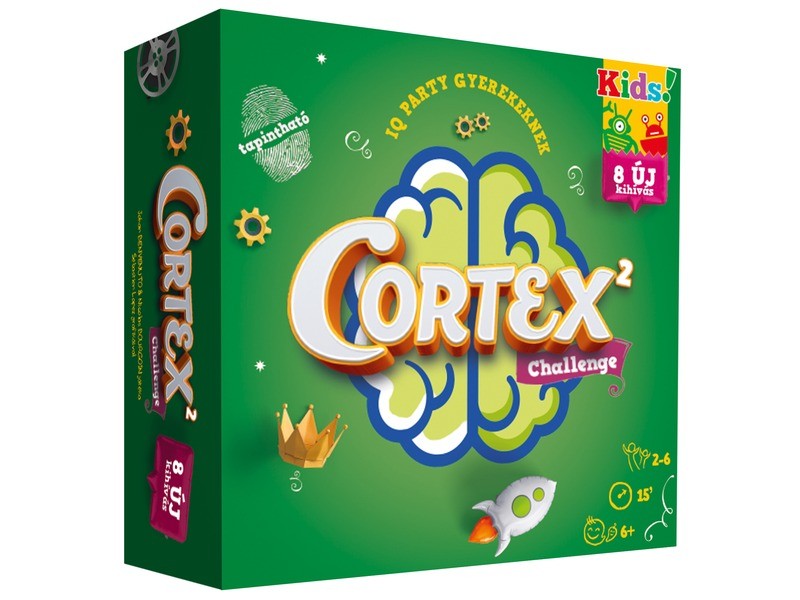 Cortex Kids 2 társasjáték – tapintós kártyák