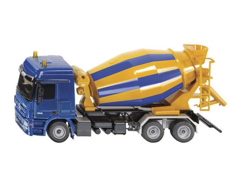 Siku Mercedes-Actros betonkeverő 1:50 – oldalnézet