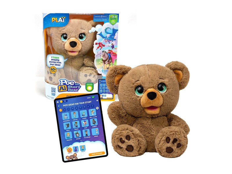 Poe mesélő AI plüssmaci