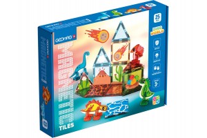 Geomag Magnetic Tiles – Dino világ termékfotó