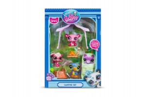 Littlest Pet Shop - LPS Camping 3 db-os készlet S2