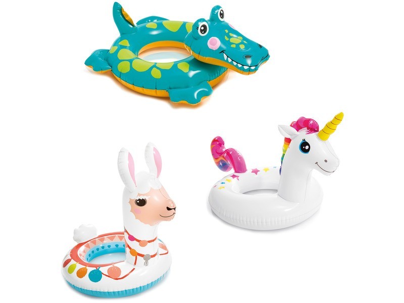 INTEX állatfejes úszóöv (véletlenszerű változat)