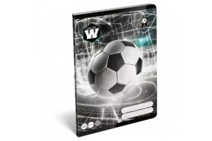 Top League A/5 négyzetrácsos füzet – focis borító