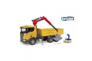 Bruder Scania Super 560R darus billencs teherautó