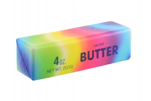 Szivárványos Butter Squishy - puha stresszoldó játék