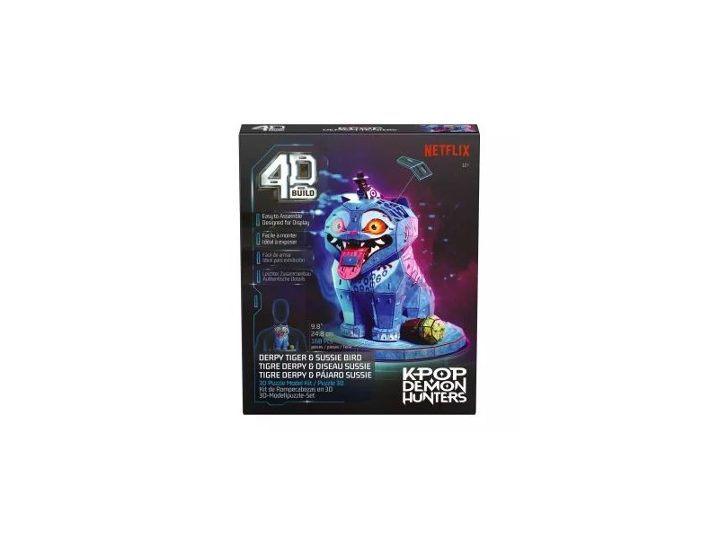 Derpy Tiger 3D puzzle - K-Pop Demon Hunters