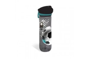 Top League 600 ml átlátszó focis kulacs