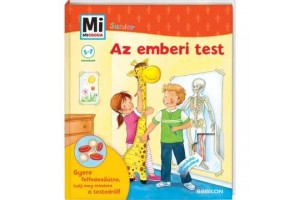 Junior Az emberi test - borító, kukucskáló ablakok