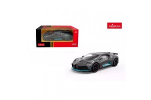 Bugatti DIVO 1:43 fém kisautó – fekete