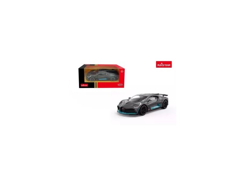 Bugatti DIVO 1:43 fém kisautó – fekete