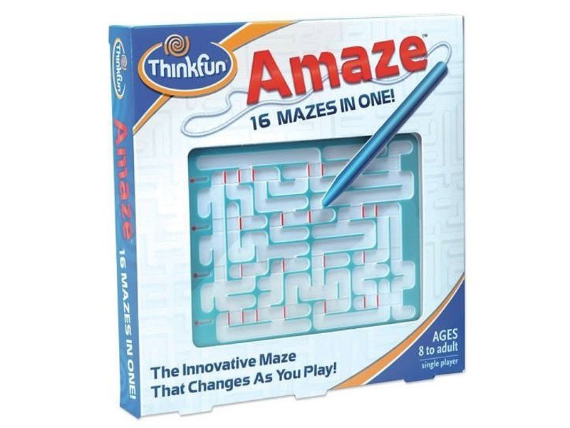 ThinkFun Amaze logikai játék – doboz és darabok