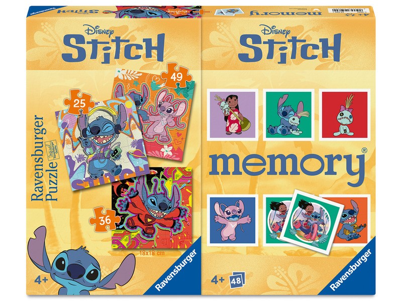 Stitch kirakó és memóriajáték - termékkép