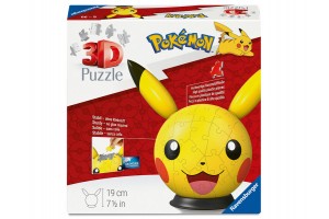 Puzzle 3D Pikachu, 73 db - termékkép