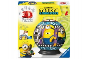 Puzzle 3D 72 db - Minyonok 3