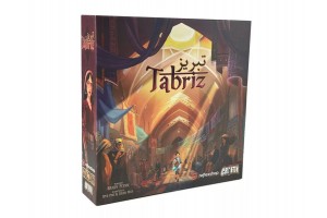 Tabriz társasjáték - doboz és játékelemek