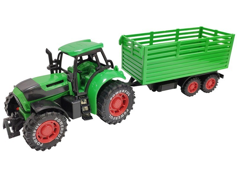 Lendkerekes traktor utánfutóval – 2 változat, 2 szín