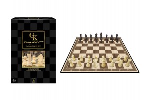 Kasparov fa sakk készlet - minőségi figurák és tábla