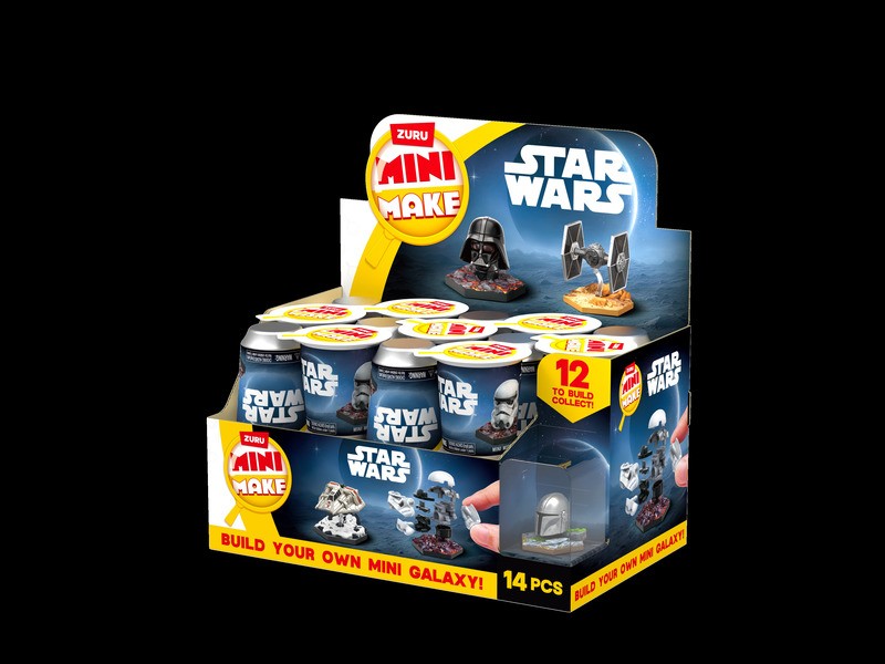 Mini Star Wars építő készlet – meglepetés figura
