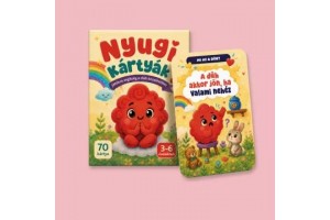 Nyugi kártyák — dühkezelés 3–6 éveseknek, 70 kártya