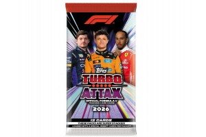 F1 Turbo Attax 2026 kártya – minta