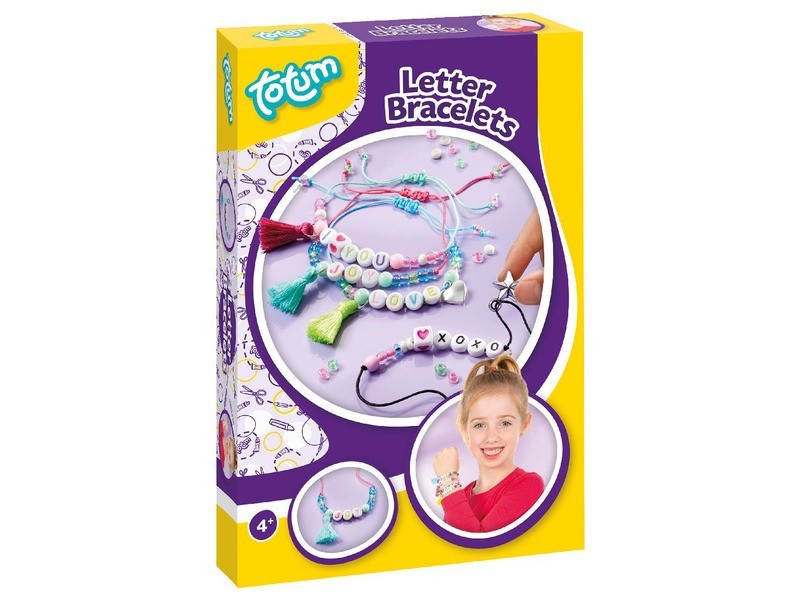 Betűs karkötőkészítő készlet