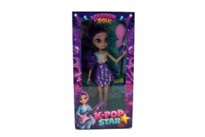 K-pop lány baba 27 cm, 3 féle
