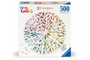Puzzle 500 db kör - Madarak