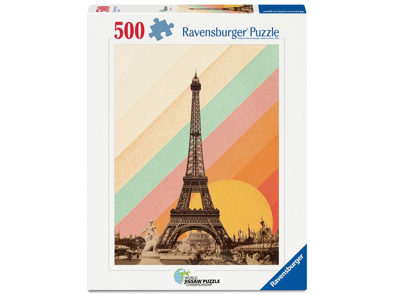 Puzzle 500 db - Párizsi szivárvány kép