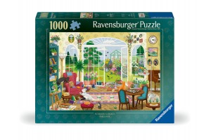 Puzzle 1000 db - Nyári kerti szalon kép
