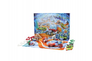 Hot Wheels adventi naptár - 24 kisautó