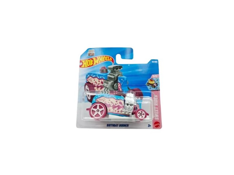 Hot Wheels Birthday Burner - torta mintás kisautó