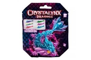CrystaLynx kicsi sárkány táskadísz 15,2 cm