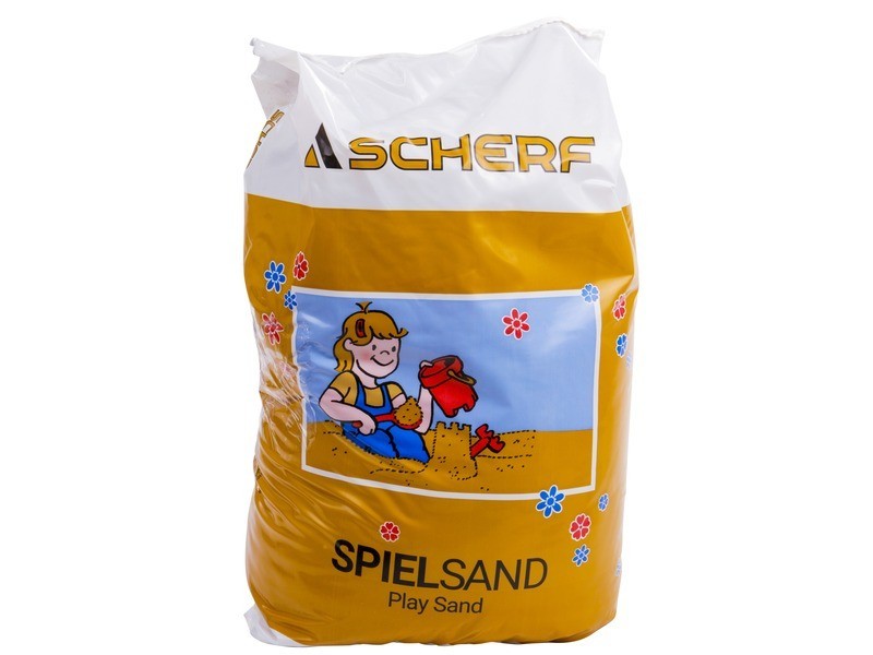 Mosott játszóhomok 25 kg - tiszta, formázható