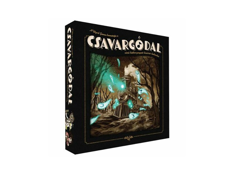Csavargódal társasjáték - doboz és játékelemek