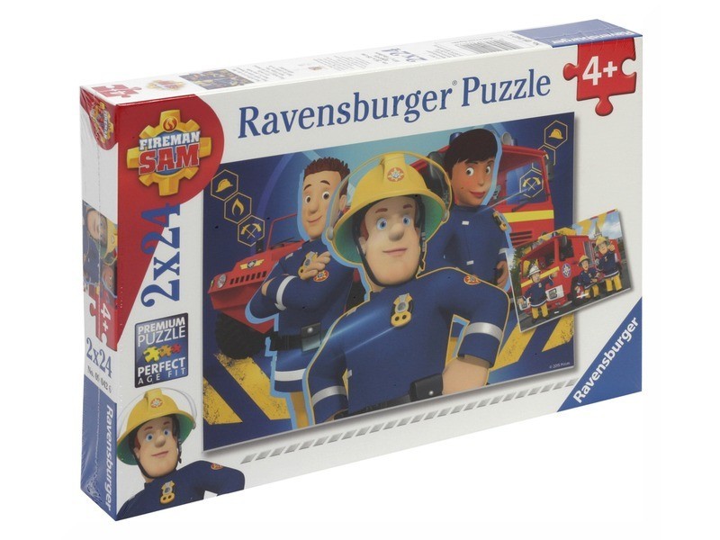 Sam a tűzoltó 2x24 darabos puzzle - Ravensburger
