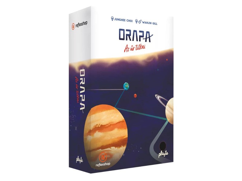 Orapa: Az űr titkai – könyvborító