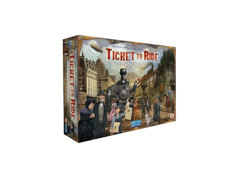 Ticket to Ride Legacy – A legendás nyugat borítókép
