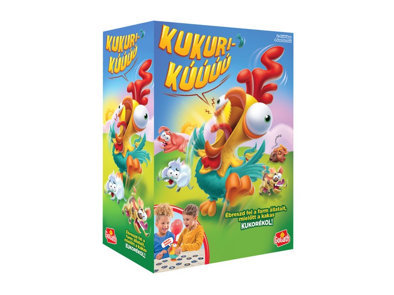 Kukurikúúúú társasjáték - kakasos családi játék
