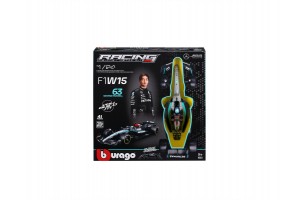 Bburago 1/24 F1 KIT - Mercedes/Russel versenyautó modell