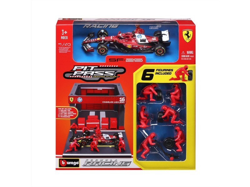 Bburago 1/43 Ferrari SF-25 Leclerc modell