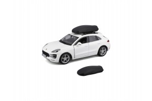 Bburago 1/24 Porsche Macan - tetőcsomagtartóval