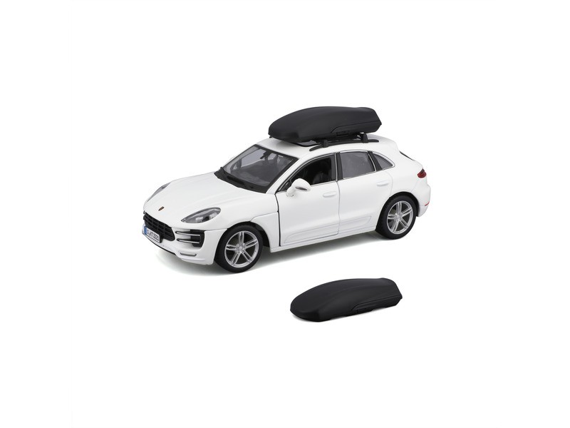 Bburago 1/24 Porsche Macan - tetőcsomagtartóval