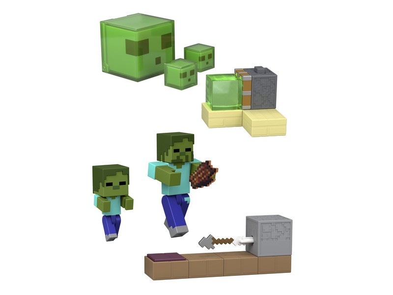 Minecraft akciófigura – részletes, mozgatható játék